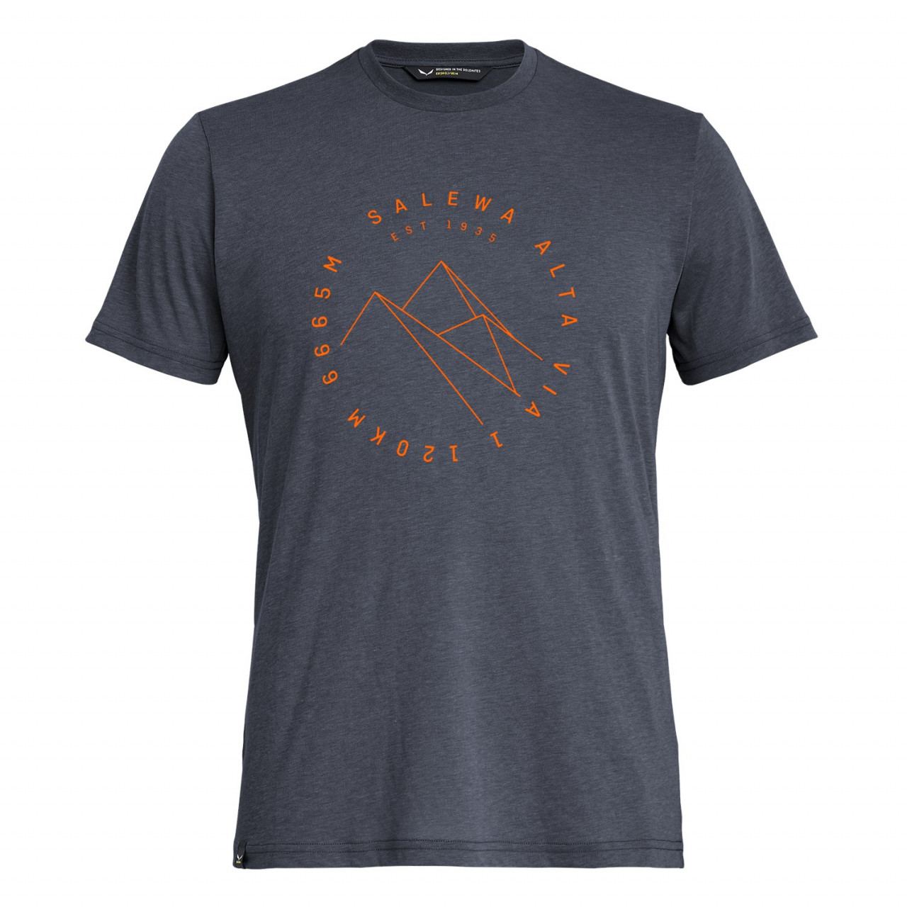 Salewa Alta Via Drirelease® T-Shirts ανδρικα μπλε/σκουρο μπλε Greece DG5702384